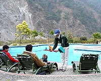 Pool-Side View